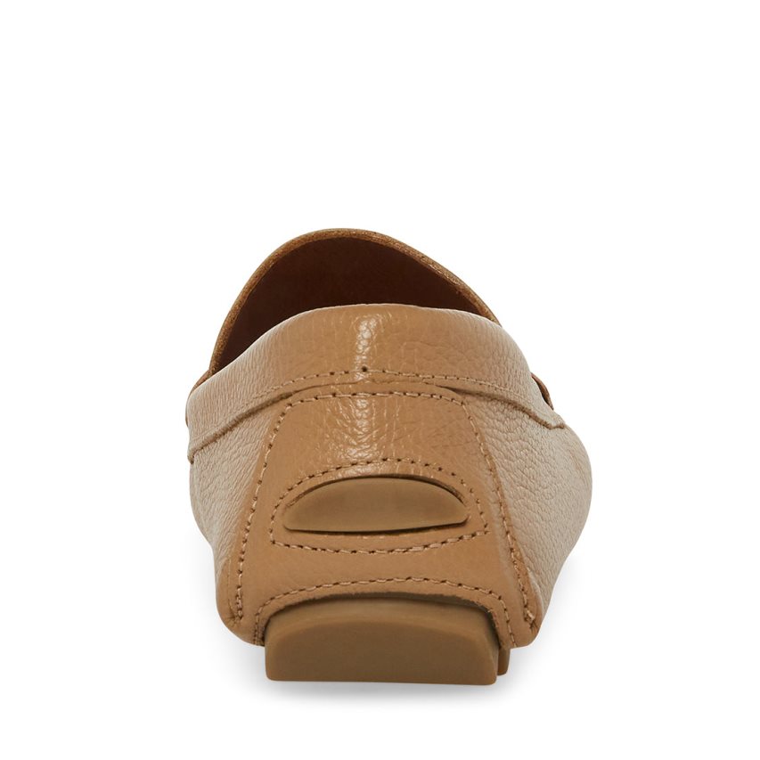 Loafers Steve Madden Baz Cuero Hombre Marrones Claro | ES JC680E